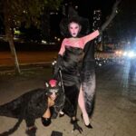 Charity Kase Instagram - I forgot I was a bad witch 🧹 🐈‍⬛ Looks @bycharitykase #dragmonster #macparty London, United Kingdom