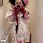 Charity Kase Instagram - Dolls are safe companions 🔪 🩸 #monsterdrag #dragmonster #reveal London, United Kingdom