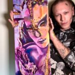 Charity Kase Instagram - @cheddar_gorgeous Day 30 #366daysofdrag Been working on this oil painting of the brilliantly talented and all round delightful Cheddar over the past week. Cheddar was one of the first drag queens I ever saw or met at the first drag show I ever attended and has always been up there with my inspirations. Thanks for standing up for the HIV positive community, which is close to my heart. But actually for everything you do for our community. You are cemented into British drag culture and deserve all the love you receive. #oilpainting #dailydrag #cheddargorgeous London, United Kingdom