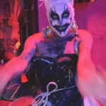 Charity Kase Instagram - BOO-mtown 👻 Outfit in collab with the amazing @trashclubhub #trashion #boomtown2022 #thegathering #dragmonster