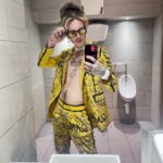 Charity Kase Instagram - Some of the pieces up for sale on my shop right now! In love with this Glamour suit 😍✨ Link in bio Follow @bycharitykase to see more of my work✨ #handpainted #customfashion #punk London, United Kingdom