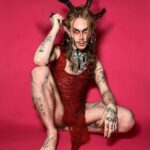 Charity Kase Instagram – You still got a few hours to be naughty if you want me to come visit tonight 👹

Dress and horns by the amazing  @maria_isabel_jensen ❤️

#krampus #christmas #happyholidays London, United Kingdom