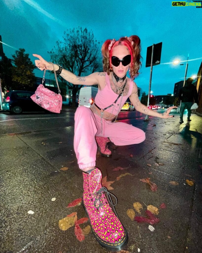 Charity Kase Instagram - Bringing CHAOS to the party with @drmartensofficial ! Which are your fave?! 🔥🎅 #drmartens #christmas2022 #ad #dragmonster London, United Kingdom