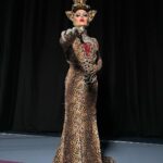 Charity Kase Instagram - I’ve been CharityFied! ⚡️💋 I let @charitykase paint my face and dress me for the meet and greet 💕 What do you think? 🐆 Face @charitykase Dress @lequeenjuanita Hair @charitykase Photographer @charitykase Model not @charitykase