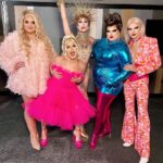 Charity Kase Instagram - Season 3 tour has officially kicked off 🔥 👼🏻 So excited to be on the road with a bunch of absolute icons bringing this major show across the country on some next level stages! Can’t wait to show you what magic we have cooked up ❤️‍🔥 Full look by my absolute fave @trashyplanets 👑 #dragraceuk #vossevents #dragmonster #cherub London, United Kingdom