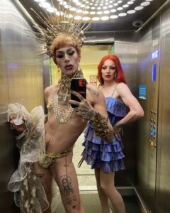Charity Kase Instagram - Season 3 tour has officially kicked off 🔥 👼🏻 So excited to be on the road with a bunch of absolute icons bringing this major show across the country on some next level stages! Can’t wait to show you what magic we have cooked up ❤️‍🔥 Full look by my absolute fave @trashyplanets 👑 #dragraceuk #vossevents #dragmonster #cherub London, United Kingdom