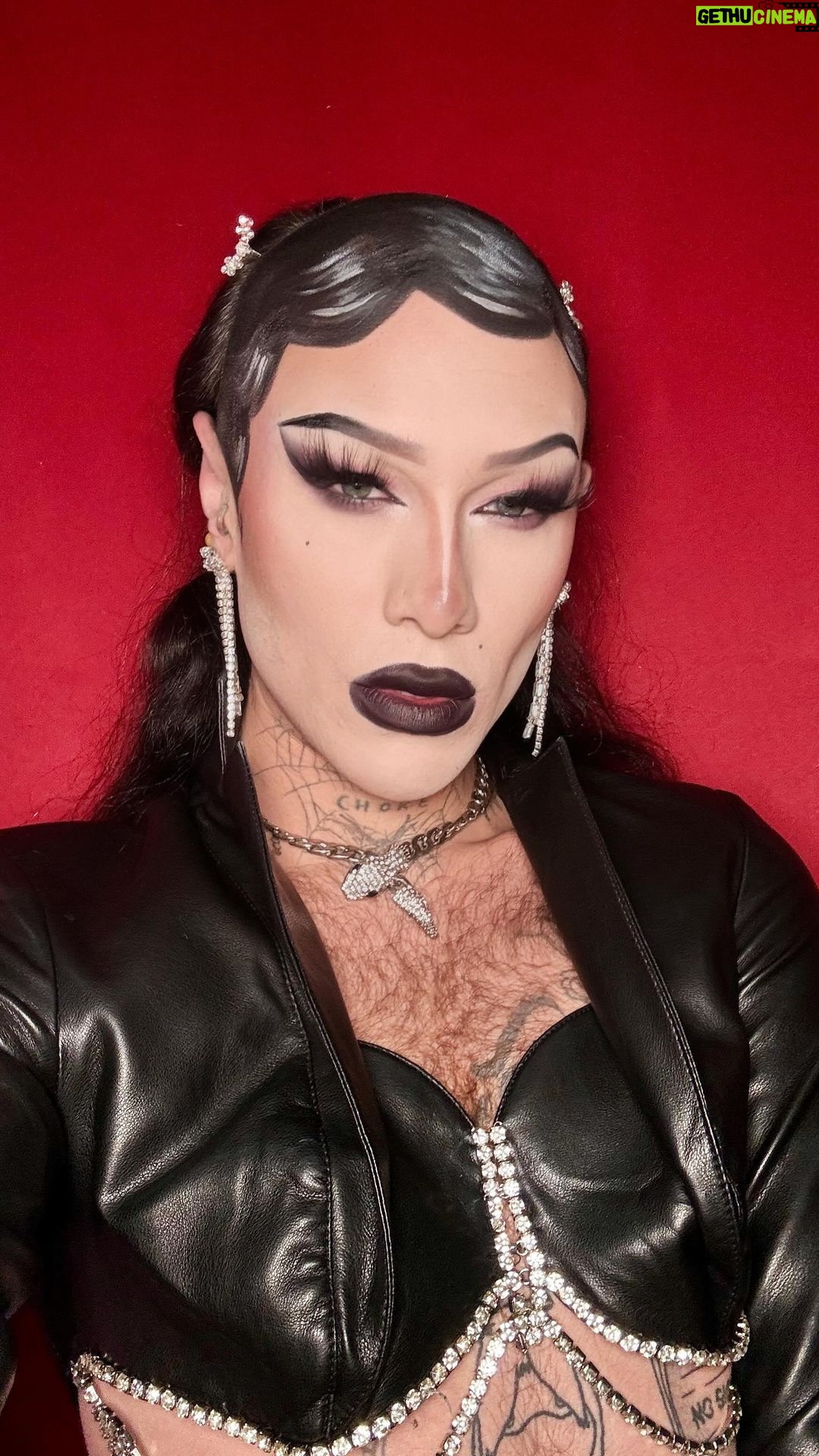 Charity Kase Instagram - Day 12 #366daysofdrag Just a gurl 💞 @hudabeauty concealer, setting powder, liner, spray @colourpopcosmetics supershock shadows and blush #dailydrag #dragraceuk #nodoubt London, United Kingdom