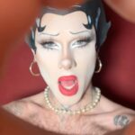 Charity Kase Instagram - Day 3 #366daysofdrag The iconic @bettyboop ❤️ Used - @hudabeauty concealer, flawless bake powder, pen liner, Khoi liner @colourpopcosmetics liquid lipstick, lip liner, eyeshadow pallet @maccosmeticsuk pressed powder @mehronmakeup white creme blend stick @nyxcosmetics_uk foundation #bettyboop #dragraceuk #dragcosplay London, United Kingdom