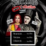 Charity Kase Instagram - WERE BACK! 💀 Catch you at the end of the month with our return to The Nightmares tour! We can’t wait to take over the north with our camp cabaret, ticket link in bio! All previous tickets will be valid for these shows 👻 #nightmarebeforechristmas #cabaret #dragraceuk #dragtour London, United Kingdom