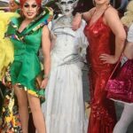 Charity Kase Instagram - Day 38 #366daysofdrag 29/06/2016 - this was one of my first ever drag looks which I created for the London premiere of Absolutely Fabulous the movie. Having just started dipping my rhinestones toes into the drag pond at 18 years old I was honestly so gagged to be invited to be an extra in a big drag scene. So It was an absolute dream come true to be asked as one of a handful of queens to come to the premiere and walk the red carpet with @ferrifrump and @joanna.lumleys Something I will always remember and a memory I cherish ❤️ Swipe to the end for a jump scare #dailydrag #throwback #dragalien #abfab London, Unιted Kingdom