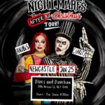 Charity Kase Instagram - WERE BACK! 💀 Catch you at the end of the month with our return to The Nightmares tour! We can’t wait to take over the north with our camp cabaret, ticket link in bio! All previous tickets will be valid for these shows 👻 #nightmarebeforechristmas #cabaret #dragraceuk #dragtour London, United Kingdom
