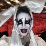 Charity Kase Instagram - Who’s excited for Halloween? 👻 Lashes by the gorgeous @she.is.sleepy #dragmonster #dragraceuk London, United Kingdom