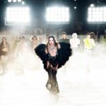 Charity Kase Instagram - The Showstopper 🌟 So much fun to walk for the fabulous @pameopose at Tokyo fashion week! #tokyofashionweek #pameopose #dragmonster Tokyo Olympic Stadium