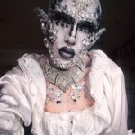 Charity Kase Instagram - Day 38 #366daysofdrag 29/06/2016 - this was one of my first ever drag looks which I created for the London premiere of Absolutely Fabulous the movie. Having just started dipping my rhinestones toes into the drag pond at 18 years old I was honestly so gagged to be invited to be an extra in a big drag scene. So It was an absolute dream come true to be asked as one of a handful of queens to come to the premiere and walk the red carpet with @ferrifrump and @joanna.lumleys Something I will always remember and a memory I cherish ❤️ Swipe to the end for a jump scare #dailydrag #throwback #dragalien #abfab London, Unιted Kingdom