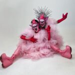 Charity Kase Instagram - Who should I turn into a monster next? 🫢😍 @nettabarzi 🎀💕 Using @bennyemakeup white cream @mehronmakeup creme blend sticks, setting powder @grimasofficial liquid latex @colourpopcosmetics super shock blush and eyeshadows @hudabeauty setting spray, primer @maccosmeticsuk lipstick #transformation #dragmonster #eurovision London, United Kingdom