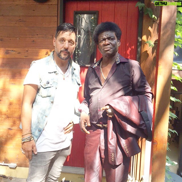 Charles Bradley Instagram - Chilling with the legendary #strombo in Toronto this morning. Just played at his house - what a great man! Toronto, Ontario