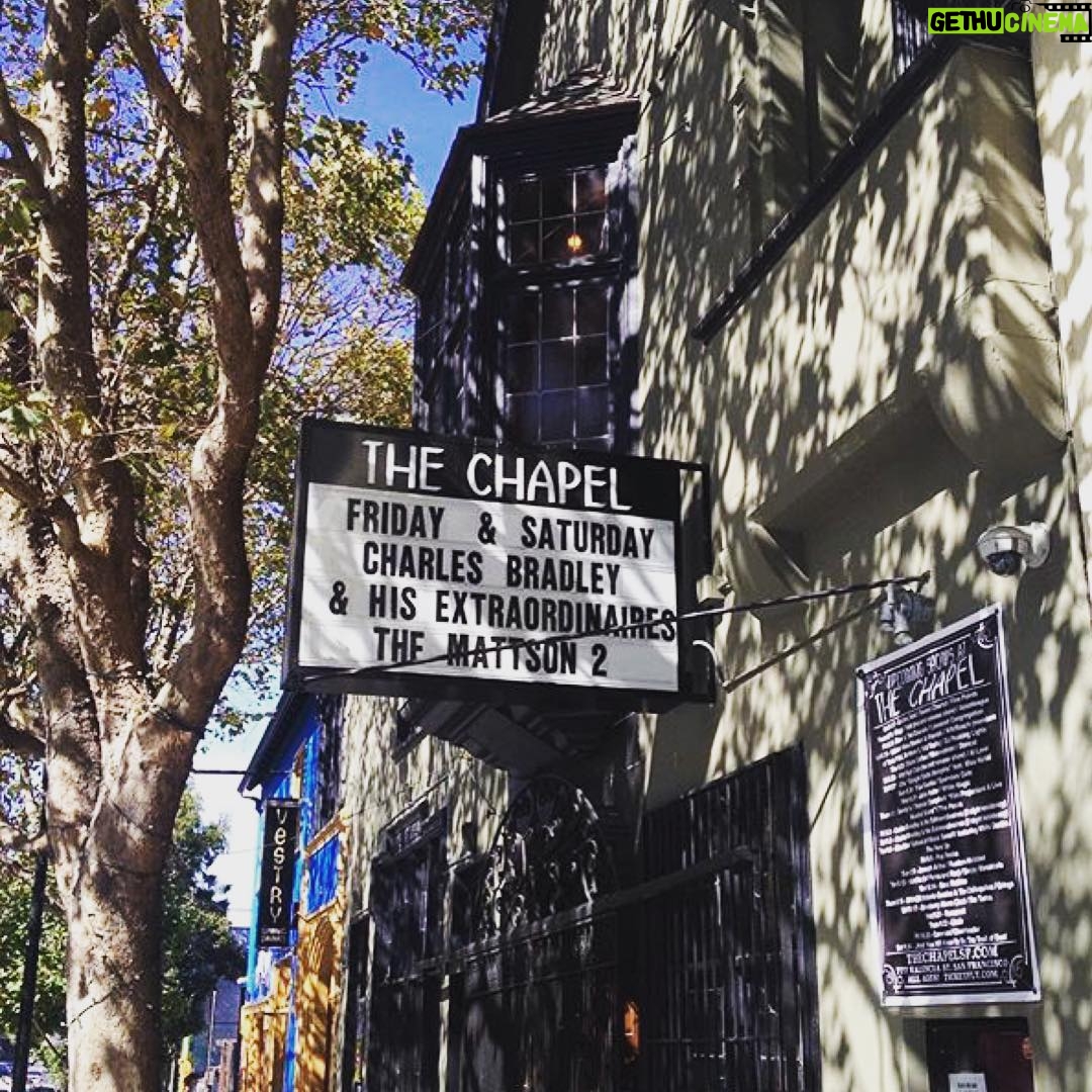 Charles Bradley Instagram - Night 1/2 of our sold out run at The Chapel tonight in SF! 🌉 #charlesbradley #screamingeagleofsoul 📸 @jessa.rezende