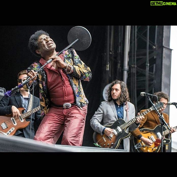 Charles Bradley Instagram - The journey continues....Tonight at @nelsonvillefest ‼ 🎸🎸🎸#screamingeagleofsoul #charlesforchange #charlesbradley 📸 @derekimage