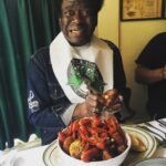 Charles Bradley Instagram – No crawfish is safe when this man rolls into town 👌🏿 #charlesbradley #screamingeagleofsoul #charlesforchange 📸@caitoprimo Jake’s Famous Crawfish