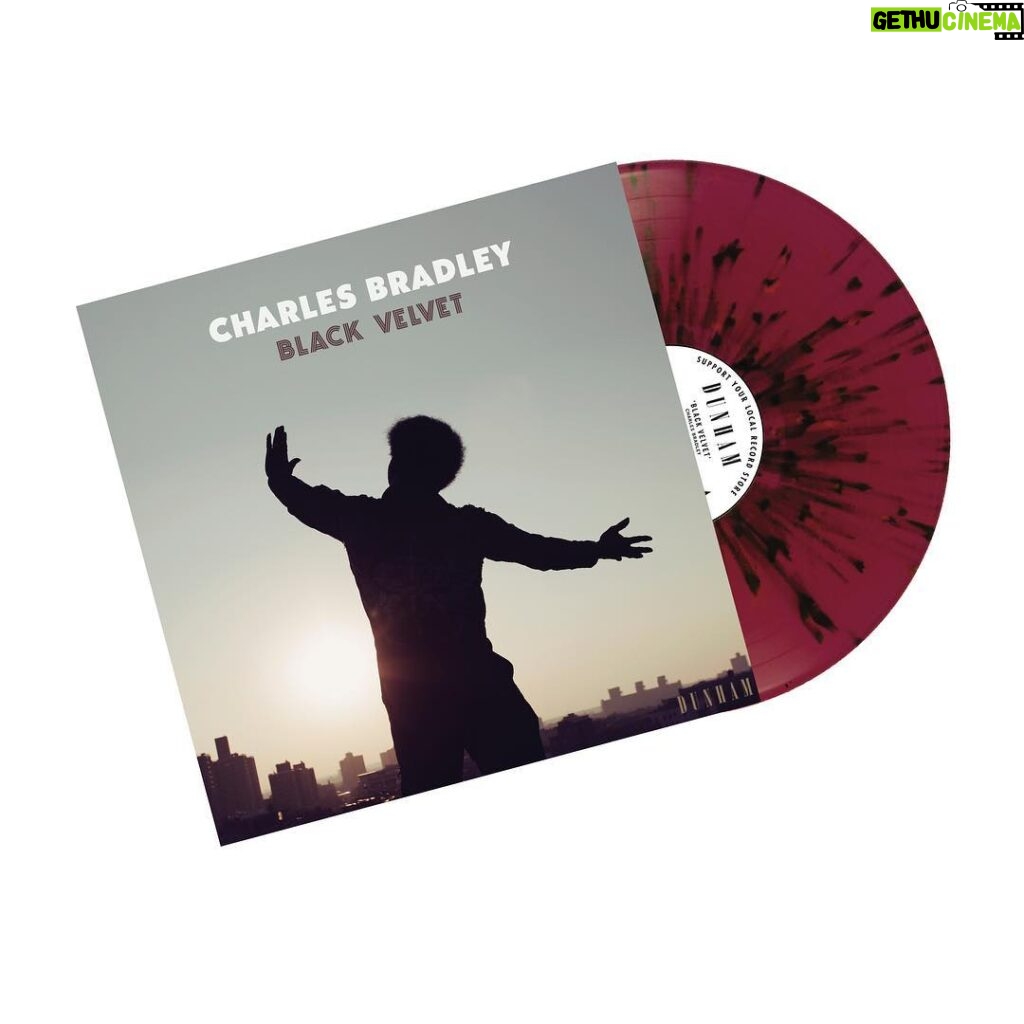 Charles Bradley Instagram - Black Velvet is out today 🖤🖤🖤 Find this exclusive purple splatter vinyl and the limited edition box sets at your local #Daptone Authorized Dealer (link to map in the @daptonerecords stories). We love you, Charles! #charlesbradley #daptonerecords #dunhamrecords #blackvelvet #newreleasefriday #vinyl #charlesbradleyforever