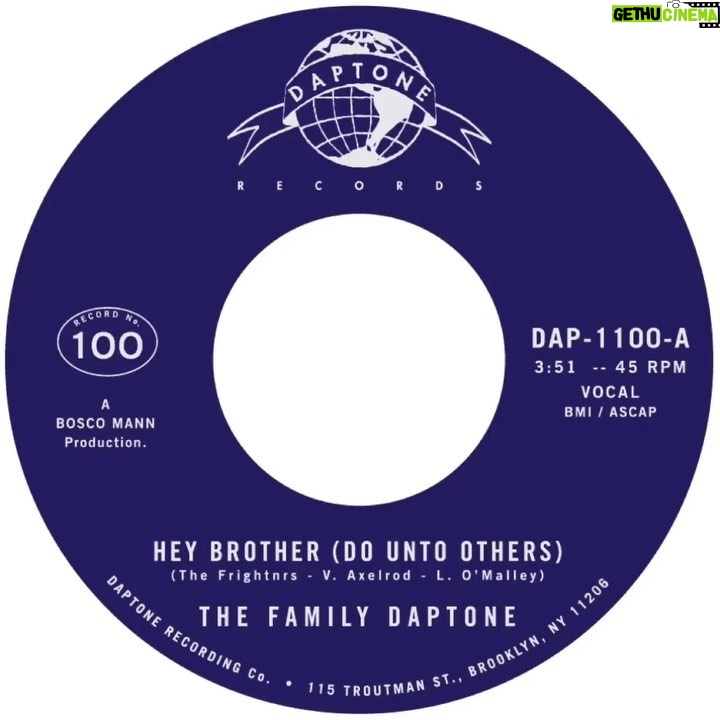 Charles Bradley Instagram - The 100th @daptonerecords 45 milestone has been reached, and is out everywhere TODAY. What started as an ambitious thank you to you, our beloved fans, has now also become a loving tribute to the brothers and sister we've lost since it’s inception: Charles Bradley, Dan Klein, Cliff Driver, and our eternal Queen, Miss Sharon Jones. So, thank you, friends, for all the years you've helped us to "Keep Putting Soul Up." May this disc forever live as a token of our gratitude, and keepsake of the times when our departed loved ones shared the stage with us. Order the 100th 45 at the #Daptone Shop dapt.one/shop where all other 45s are 25% off until midnight tonight with the code THEFAMILYDAPTONE at checkout. #daptonerecords #charlesbradleyforever Daptone Records