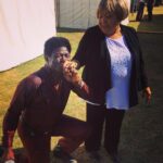 Charles Bradley Instagram – #tbt to 💋s with @mavisstaples in Australia.