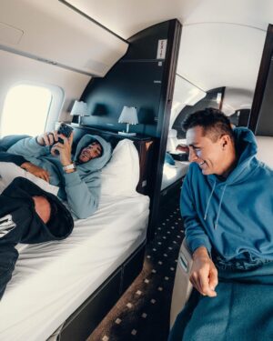 Charles Leclerc Instagram - One last flight this year. Thank you for making me feel at home @vistajet 🤍
@thomasflohrvista