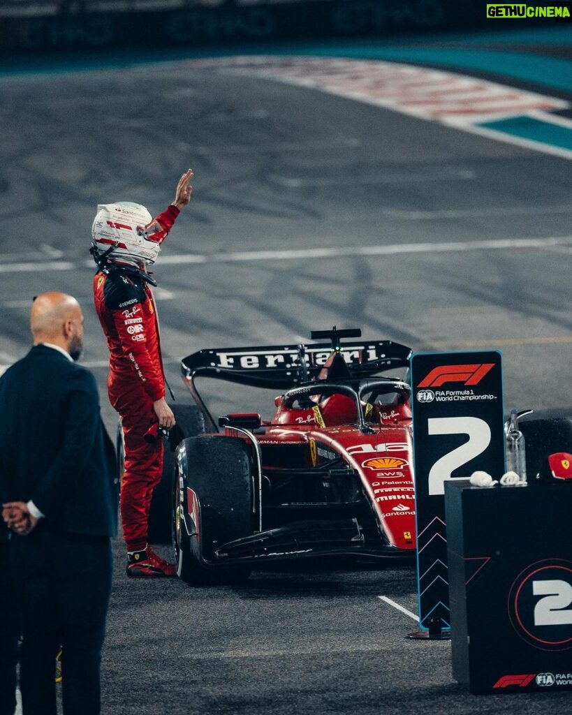 Charles Leclerc Instagram - I gave absolutely everything today. Thank you so much for everything. Thank you for the support throughout the whole season. It’s been a tough one and I already can’t wait to be in 2024 to be hopefully fighting for wins again ❤️ F1 Abu Dhabi Grand Prix, Yas Marina