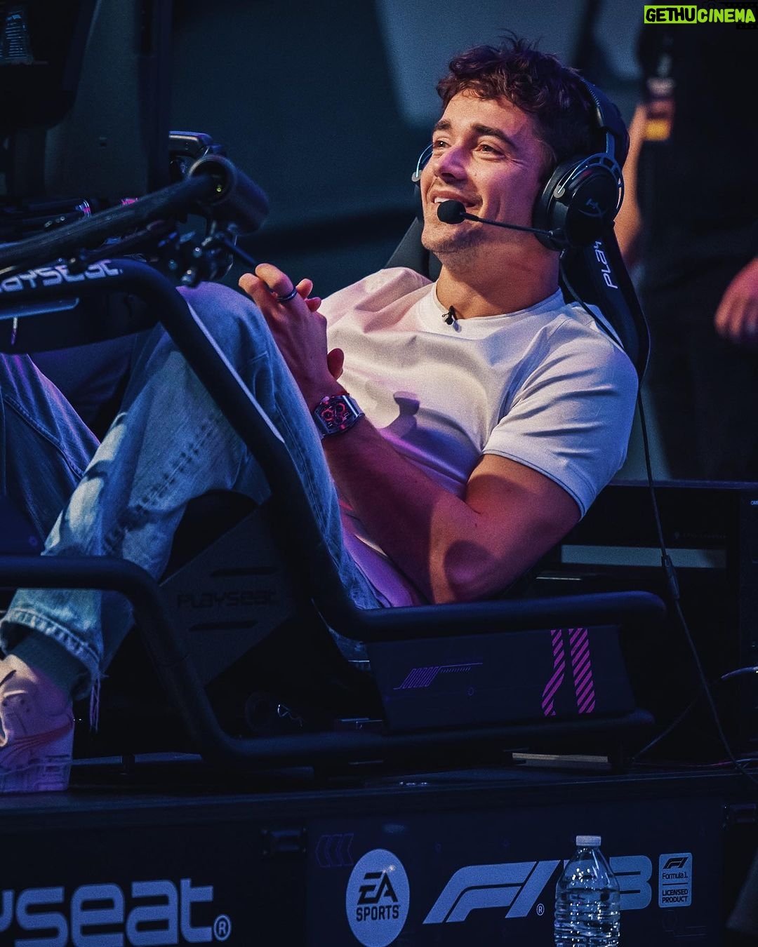 Charles Leclerc Instagram - I had so much fun competing in the @easportsf1 #LasVegasGP Showrun last week. If you missed the race, you can still watch it on the @f1 YouTube channel! 🏁 #F123