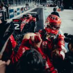 Charles Leclerc Instagram - Disappointed to not get the win because of the safety car but the fights gave me the smileeee :) Las Vegas Strip