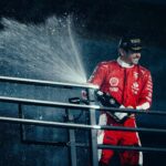 Charles Leclerc Instagram - Disappointed to not get the win because of the safety car but the fights gave me the smileeee :) Las Vegas Strip