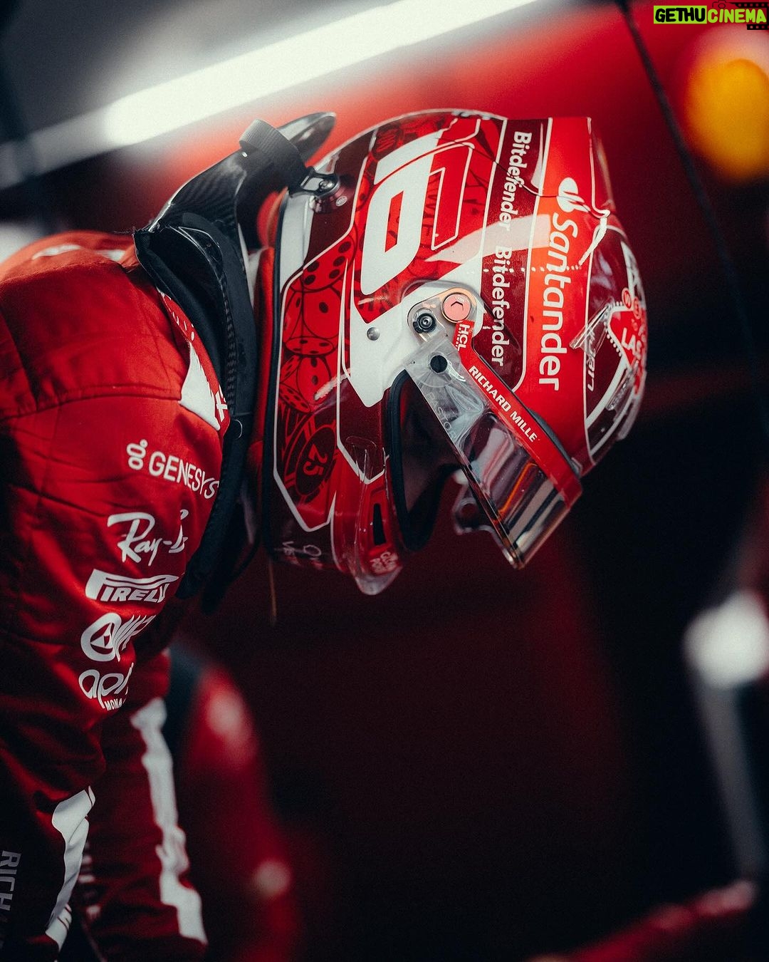 Charles Leclerc Instagram - Pole position babyyyyyy 😘 Happy with that, and now we need to convert that into a win tomorrow 💪 Las Vegas Strip
