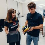 Charles Leclerc Instagram - My one and only idol. Such a special moment. A huge thanks to Viviane, Lalalli and the Senna Foundation for inviting me to such a special place. ❤️ São Paulo, Brazil