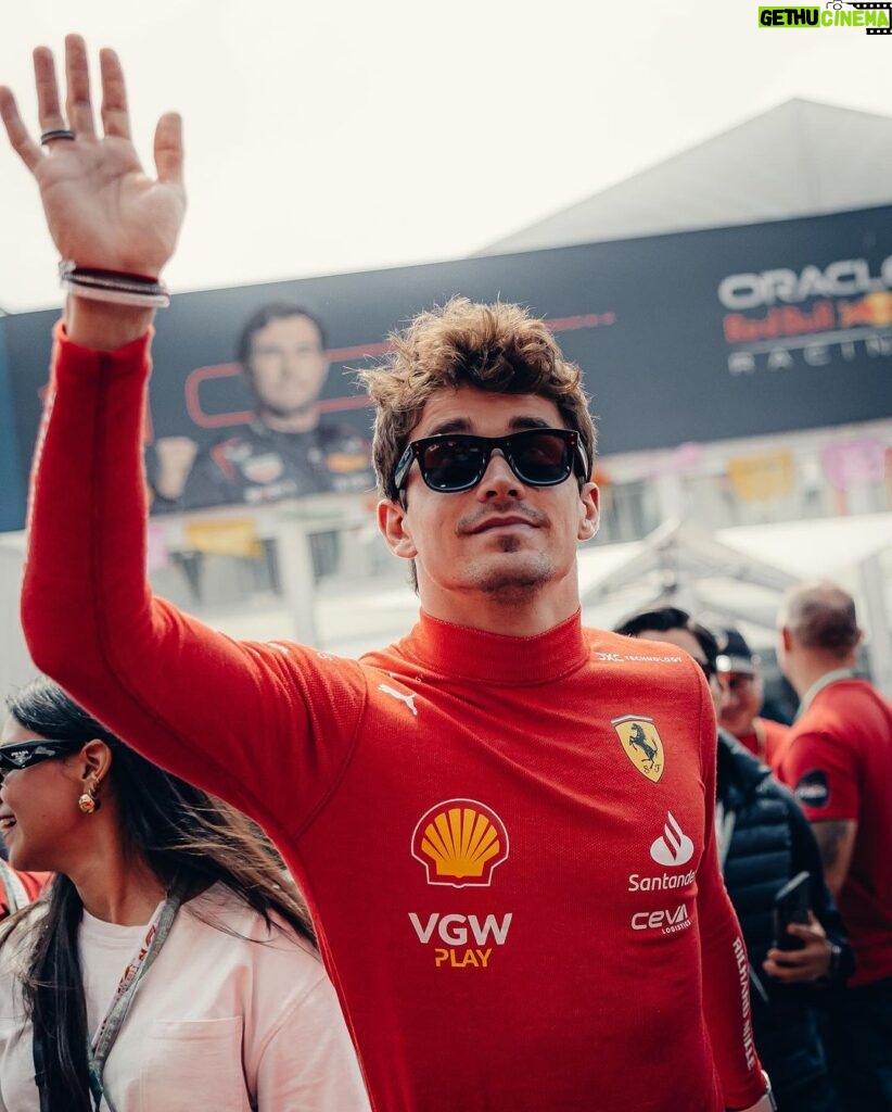 Charles Leclerc Instagram - Pole position yesterday 😘 It’s time to race 🇲🇽 Mexico City, Mexico