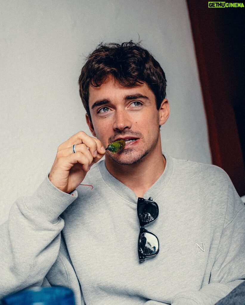 Charles Leclerc Instagram - Holà Mexico, te amo, but this was too spicy for me 😂 Mexico City, Mexico