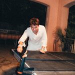 Charles Leclerc Instagram – the sad song is because i lost at ping pong. 
otherwise i enjoyed every second of it 😘