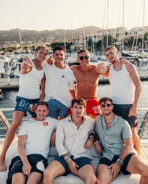 Charles Leclerc Instagram - With the boys 🤍
Best friends since forever.