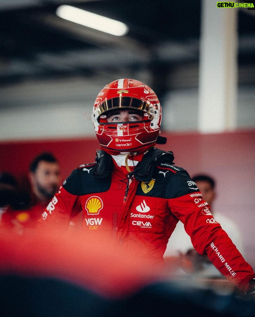 Charles Leclerc Instagram - P4 today and hopefully better tomorrow 🙃 Will push for that!