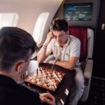 Charles Leclerc Instagram - On our way to Silverstone. But unfortunately, this time, he won… ♟️ @vistajet @thomasflohrvista 📸 @shootliam