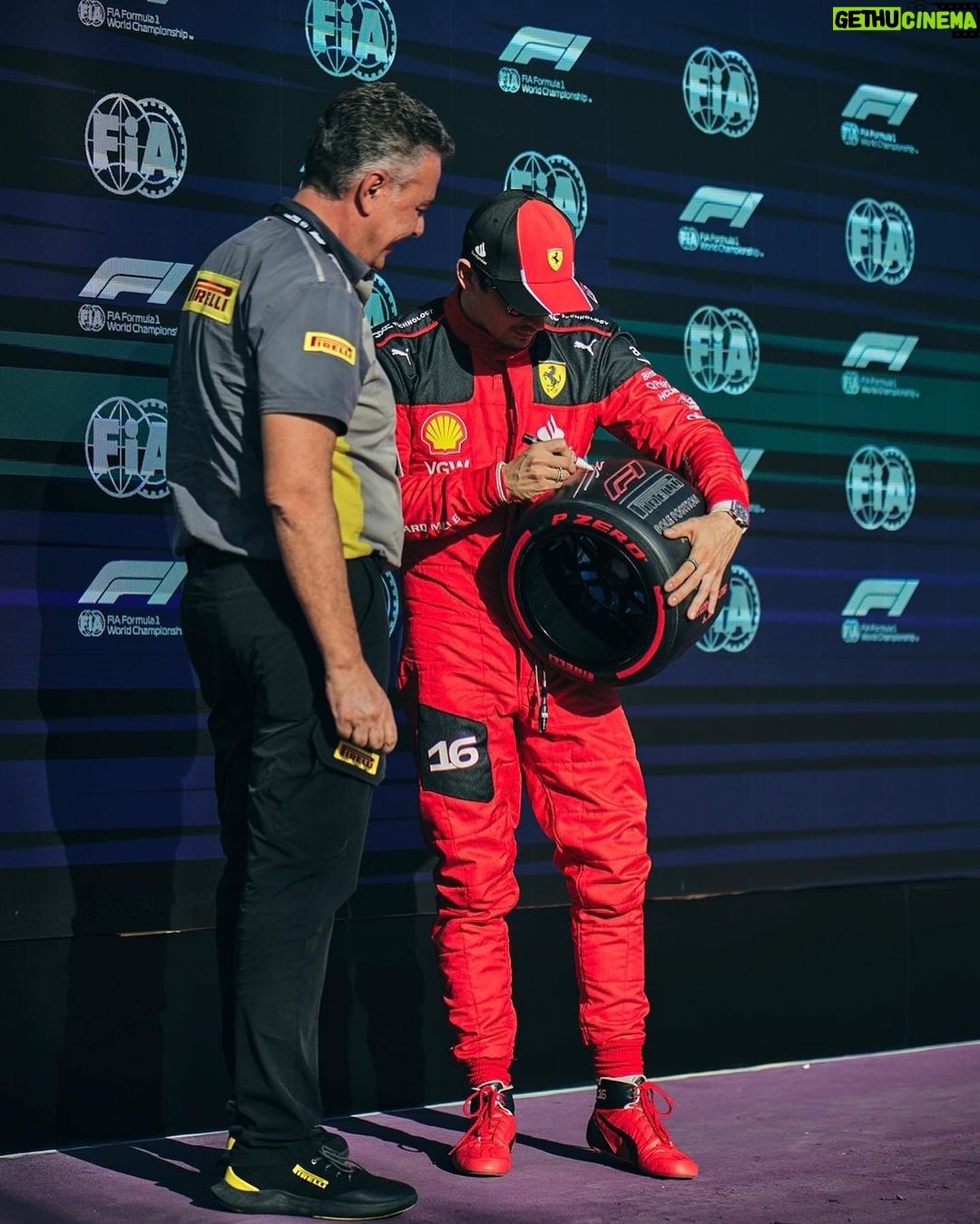 Charles Leclerc Instagram - Back on pooooole babyyy. Really happy with that. But before Sunday’s race, we’ve got another qualifying and the sprint race this afternoon. Let’s go ! Circuit of The Americas