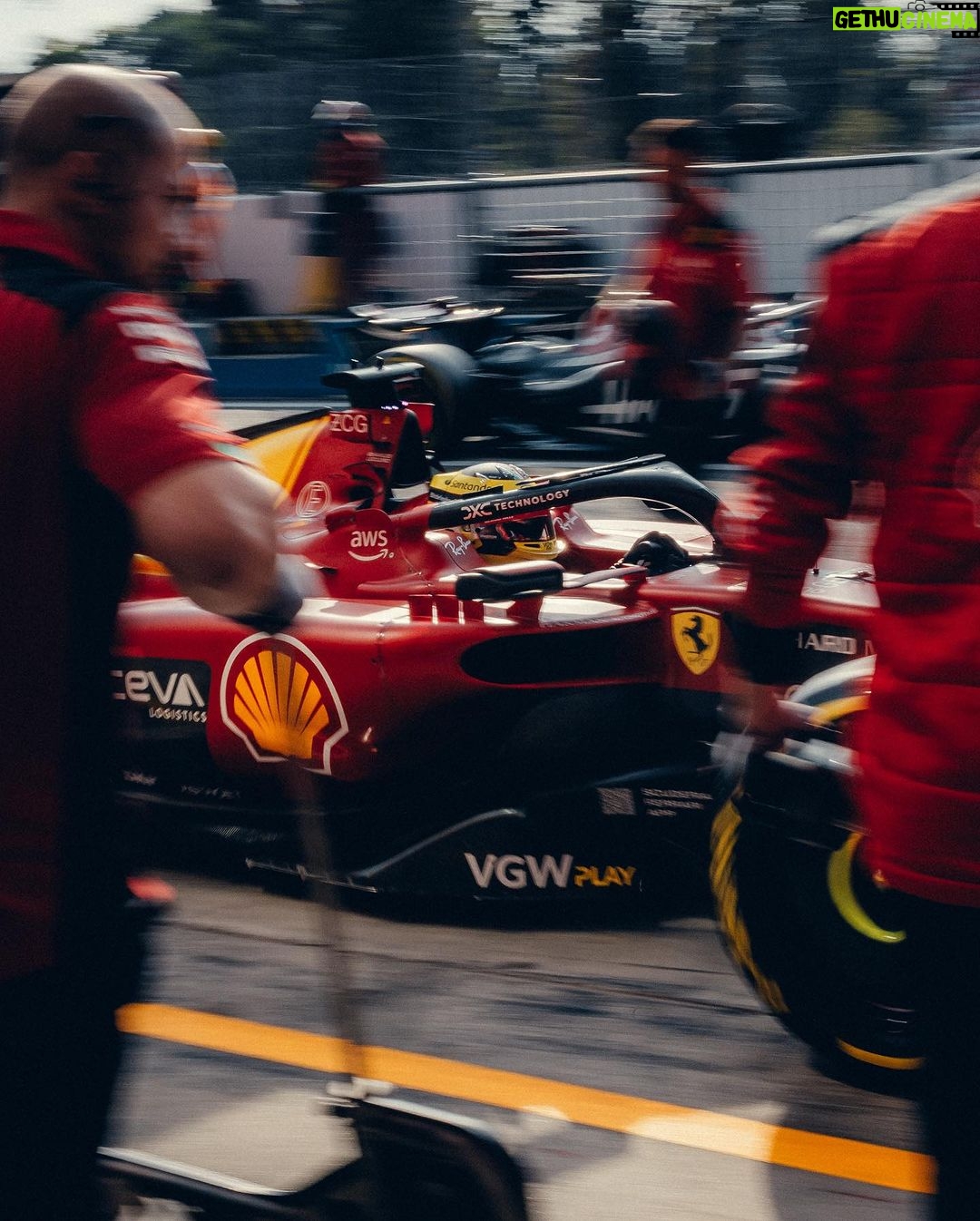 Charles Leclerc Instagram - Worked hard yesterday night and it paid off, a good recovery. A big congrats to Carlos for what was an amazing lap. Starting 3rd tomorrow, everything is possible, and with the extra push of the tifosi I’ll do everything to make something special ❤️ Monza, Italy