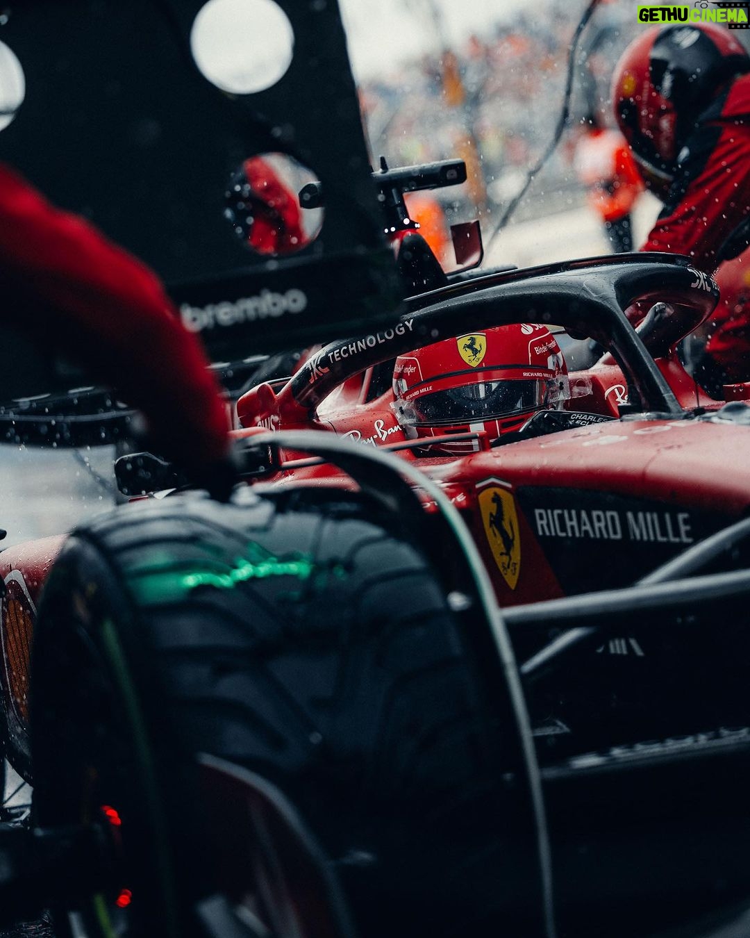 Charles Leclerc Instagram - Congrats for the podium Mr Gasly 😘 A very difficult weekend on our side, a small part of my front wing went under the floor in the first lap and damaged everything which ended my race. This week is Monza though and I can’t wait to be back on track at such a special place for me and the team ❤️