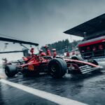 Charles Leclerc Instagram - P2 on track, P1 for Sunday. Good day in tricky conditions. Circuit de Spa-Francorchamps