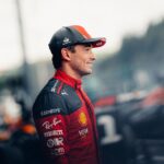 Charles Leclerc Instagram - P2 on track, P1 for Sunday. Good day in tricky conditions. Circuit de Spa-Francorchamps