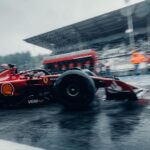Charles Leclerc Instagram - P2 on track, P1 for Sunday. Good day in tricky conditions. Circuit de Spa-Francorchamps