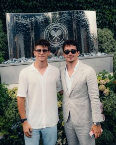 Charles Leclerc Instagram - Wimbledon 🎾