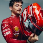 Charles Leclerc Instagram - New season, new helmet. And I’ll already wear it today 🏎️