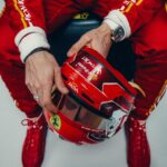 Charles Leclerc Instagram - New season, new helmet. And I’ll already wear it today 🏎️