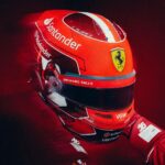 Charles Leclerc Instagram - New season, new helmet. And I’ll already wear it today 🏎️