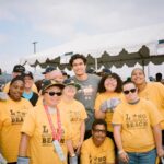 Charles Melton Instagram – great times with some athletes this weekend in Long Beach @sosocal @specialolympics 💪🏼